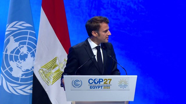 Emmanuel Macron à la Cop 27: La France soutient l'interdiction de toute exploitation des grands fonds marins
