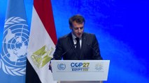 كلمة الرئيس الفرنسي في أعمال قمة مبادرة الشرق الأوسط الأخضر في شرم الشيخ