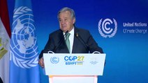 UN secretary-general tells Cop27: ‘We are on a highway to climate hell’
