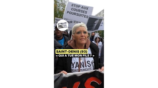 « Mon fils Yanis est mort après avoir été poursuivi par la police »