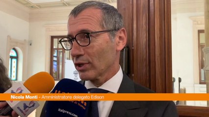 Monti "In Calabria Edison è presente con diversi investimenti"