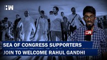 Bharat Jodo Yatra: Sea Of Congress Supporters Join To Welcome Rahul Gandhi | Maharashtra | Nanded