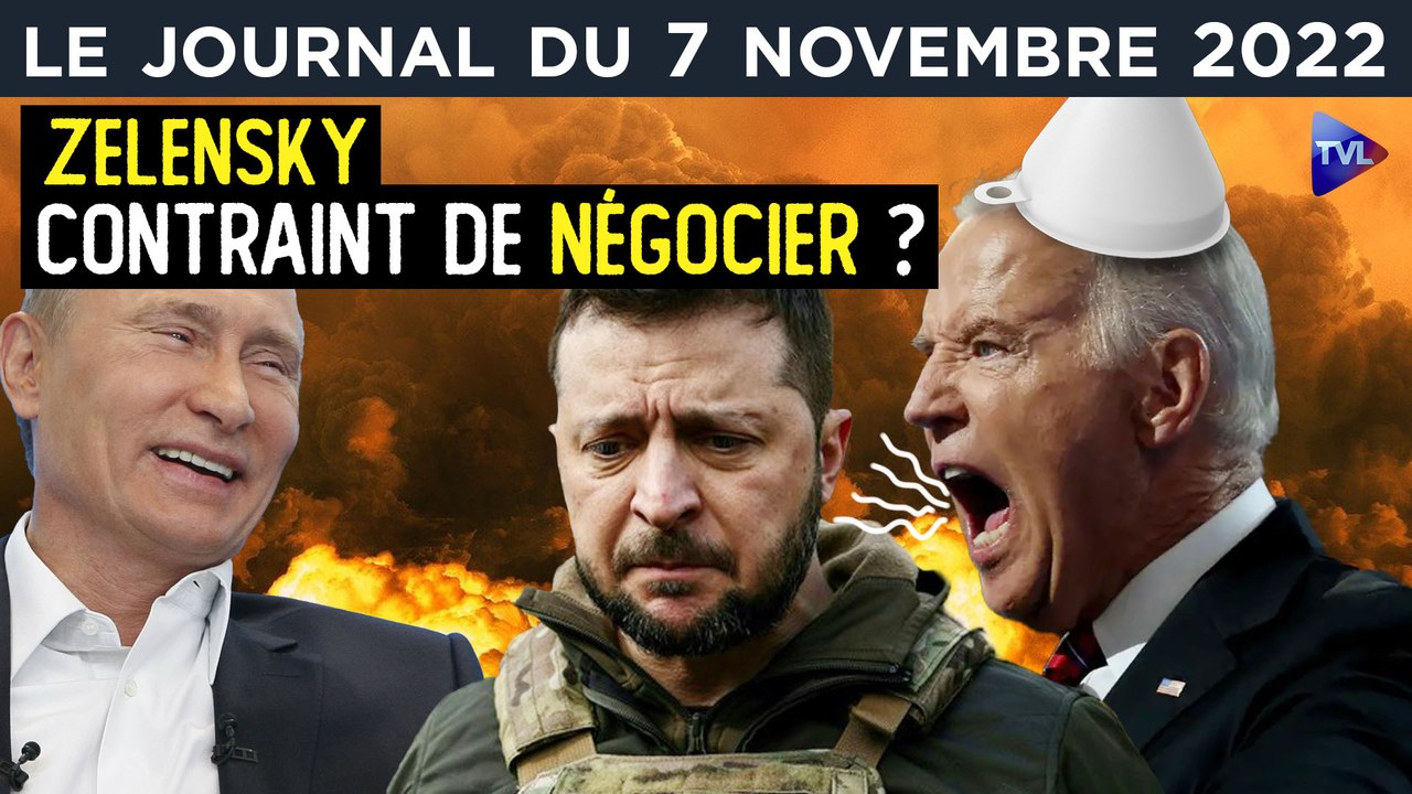 Zelensky contraint de négocier ? - JT du lundi 7 novembre 2022