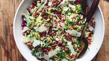 This Brussels Sprout Salad Is The Perfect Holiday Side