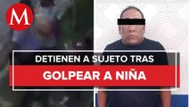 Arrestan a hombre que golpeó a una menor de edad en calles de Morelos