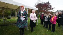 Royal tree planting ceremony