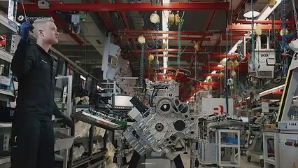 Mercedes AMG V8 Biturbo Engine- See it Production GERMANY