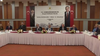"Sosyal Politikalarda 7 Bölge 7 İl" toplantısı yapıldı