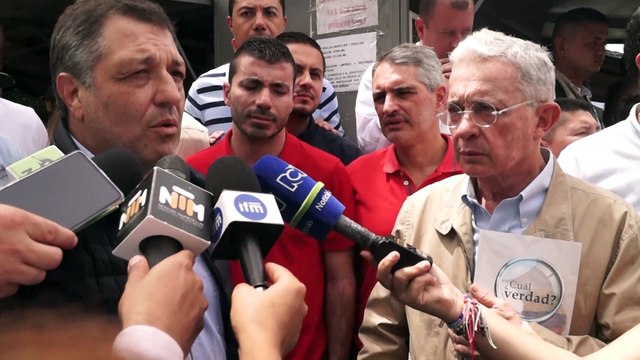 Declaraciones de Álvaro Uribe al cierre del Foro Escuchemos a Medellín