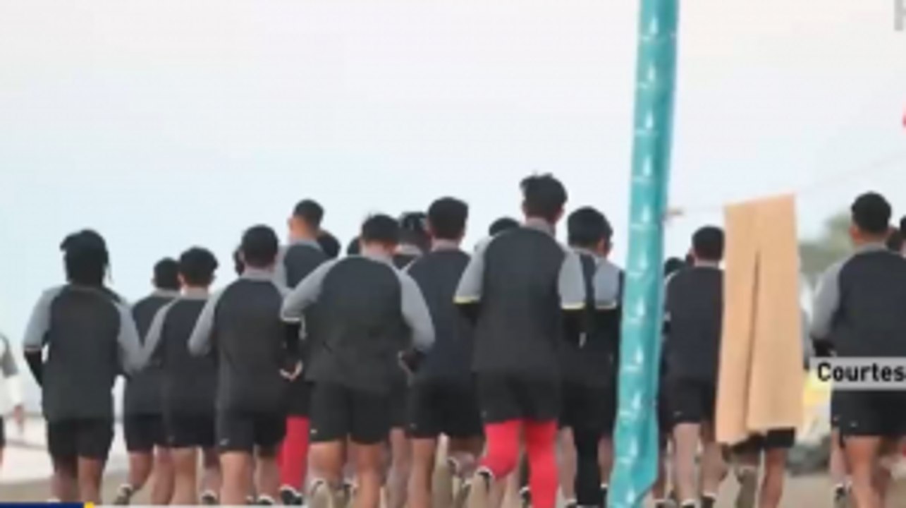 Tingkatkan Stamina, Shin Tae Yong Beri Latihan Fisik Garuda Nusantara di Pantai Turki