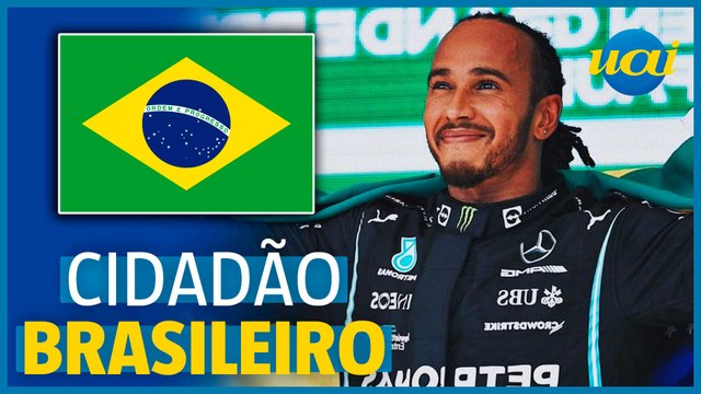 Hamilton recebe título de cidadão honorário do Brasil
