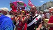 Party atmosphere reigns on Copacabana beach for Lula supporters
