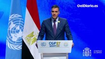 Sánchez menciona a Doñana en su discurso en la COP17: 