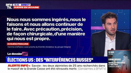 Ingérences russes dans les élections: Les méthodes du patron de Wagner expliquées