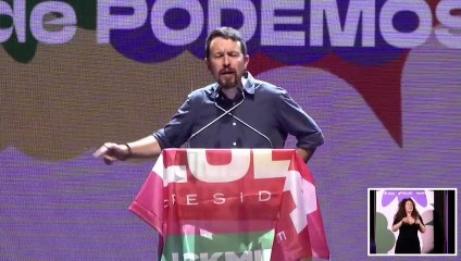 Iglesias pide "respeto" para Podemos en el marco de la negociación con Sumar