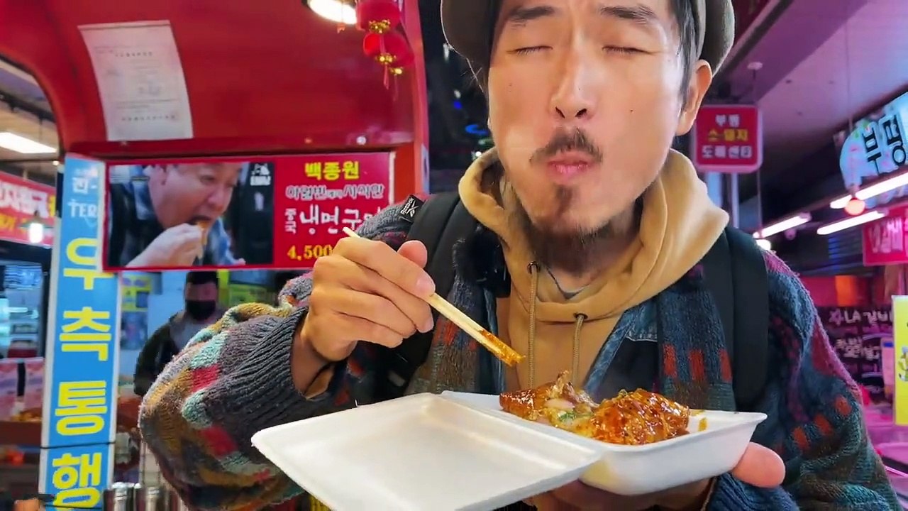 EXTREME street food in KOREA  Busan Halal Food Mukbang