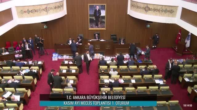 Ankara Büyükşehir Belediye Meclisi toplandı