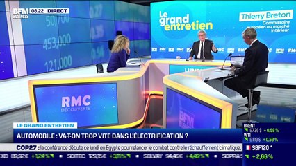 Thierry Breton (Marché intérieur) Les prochains défis de l’industrie automobile - 07-11_BFM Business_2022_11_07_01_00