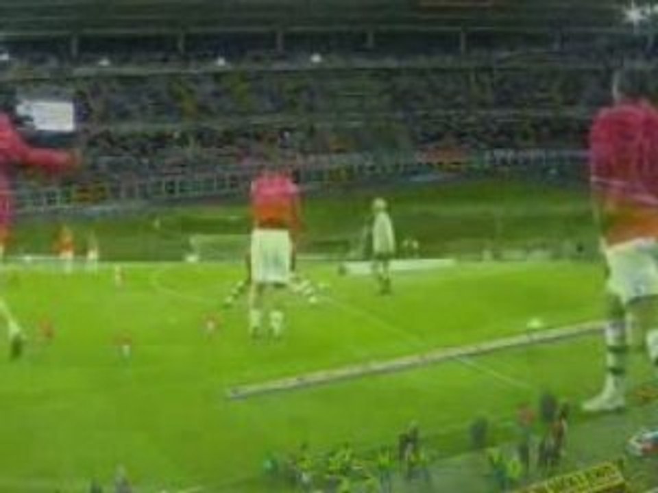 Juventus - Napoli 16/03/2008 riscaldamento pre partita