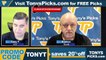 Game Day Picks Show Live Expert NCAAB NBA Picks - Predictions, Tonys Picks 11/7/2022