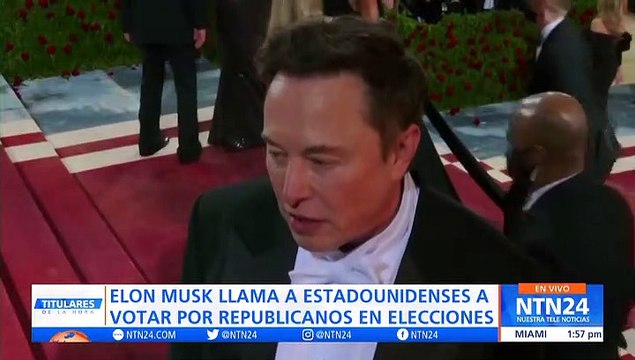 Elon Musk instó a los estadounidenses a votar por candidatos republicanos