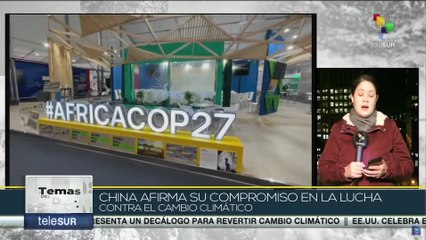 Gobierno chino garantizó compromiso de protección medio ambiental