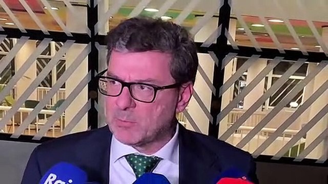 Giorgetti: Ue, nuovo patto stabilità sia semplice - Video