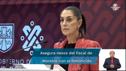 Download Video: Sheinbaum: Es evidente que Fiscalía Morelos quería encubrir feminicidio de Ariadna Fernanda