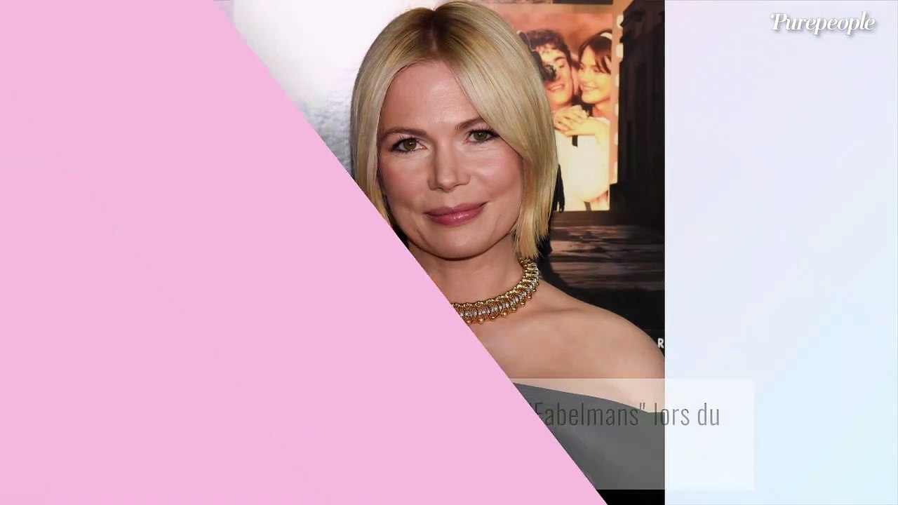 Michelle Williams maman pour la 3e fois : superbe apparition sur tapis rouge aux côtés de Steven Spielberg