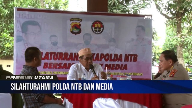 Kapolda NTB Gelar Silaturahmi Dengan Pimpinan Media dan Jurnalis, Sukseskan Pengamanan WSBK dan G-20