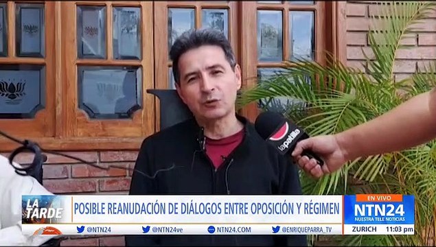 Reanudación de los diálogos entre el régimen de Nicolás Maduro y la oposición.