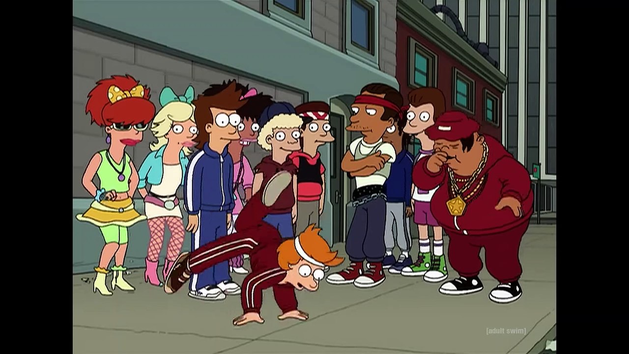Futurama Fry and Yancy's Break Dance Battle video Dailymotion