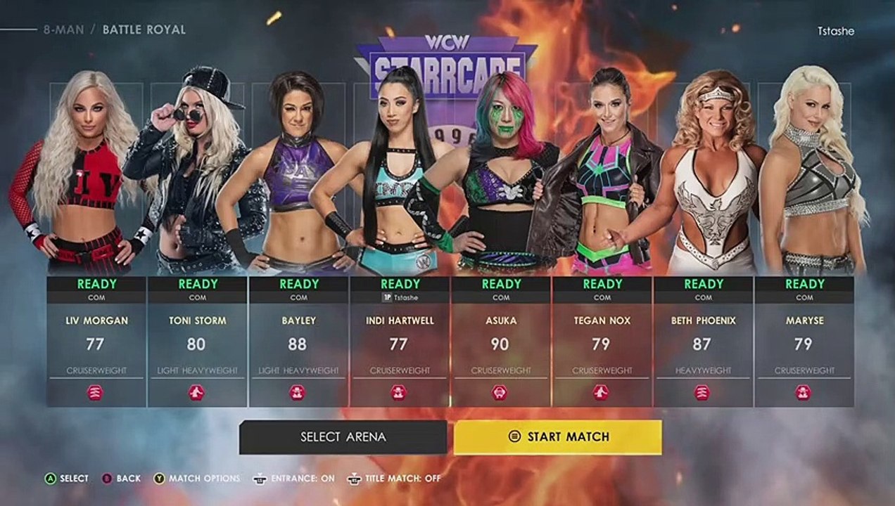 A Battle Royal (WWE 2K22)