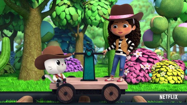 GABBY ET LA MAISON MAGIQUE - Sauvetage sauvage au Far West