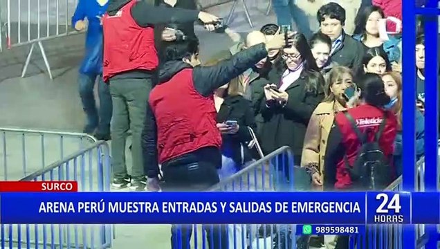 Surco: Arena Perú presenta nuevas entradas y salidas de emergencia para conciertos