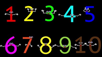 Learning to Count 1 10 Song for Kids Learning Numbers and count - 1234567890