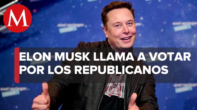 El nuevo dueño de Twitter llamó a votar por lo Republicanos en las elecciones intermedias