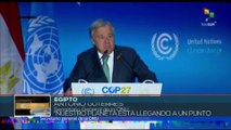 Egipto: Cumbre de la COP27 alerta sobre efectos nocivos del calentamiento global