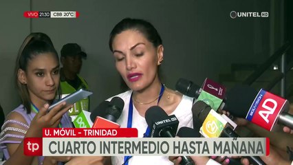 Andrea Daza informa avances de la mesa técnica
