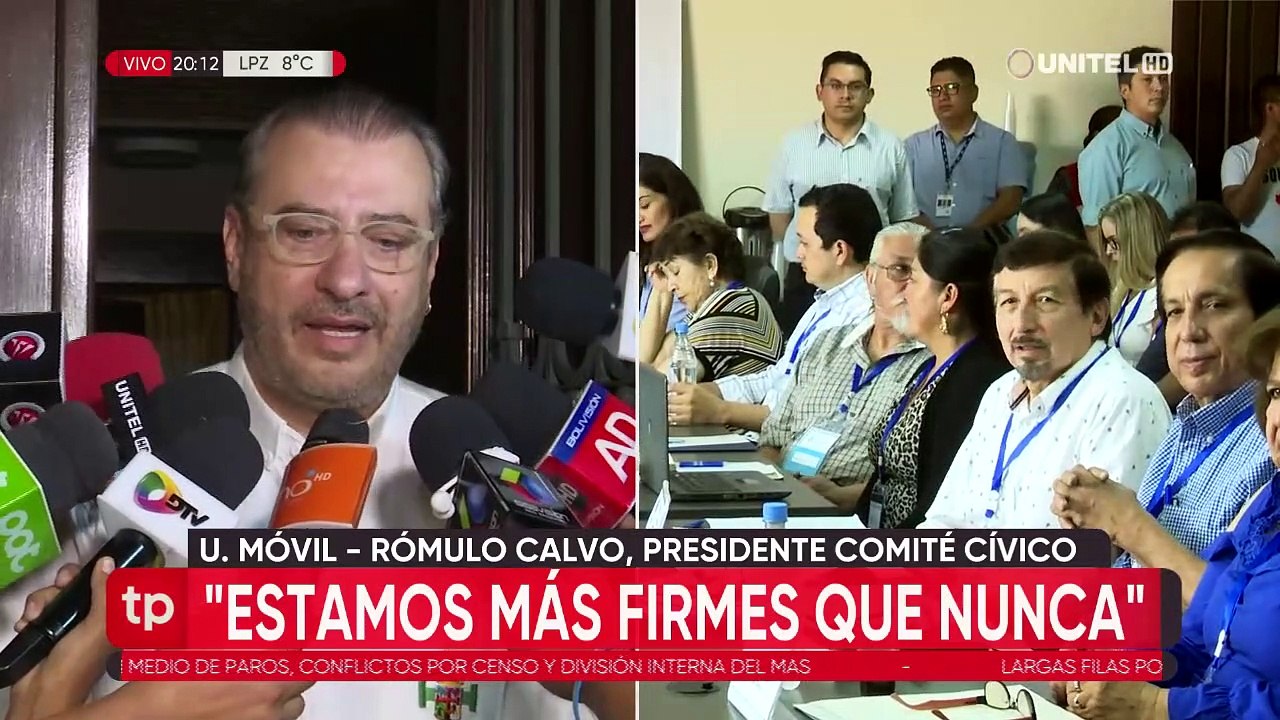 Presidente cívico no ve avances en la mesa técnica del Censo y advierte con más medidas de presión