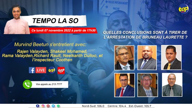 Tempo la So : quelles conclusions sont à tirer de l’arrestation de Bruneau Laurette ?