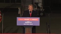 Watch moment Trump reveals ‘big announcement’ delayed until after midterms despite election eve rumours
