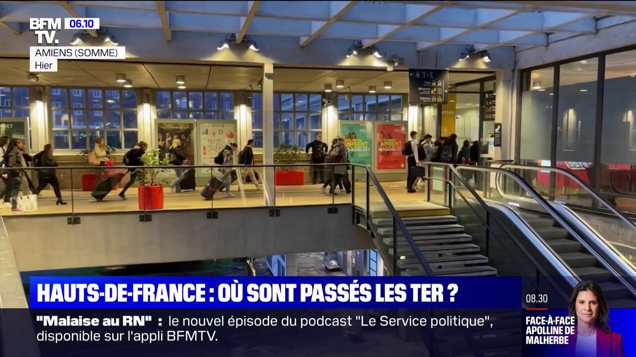 Transports: dans les Hauts-de-France, entre 100 et 200 TER sont supprimés chaque jour