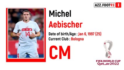 SWITZERLAND SQUAD FIFA WORLD CUP QATAR 2022  Shaqiri,Xhaka, Akanji,Sommer,Embolo,Denis Zakaria...