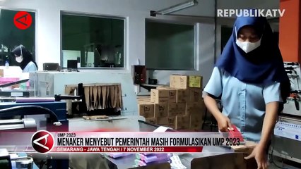 Menaker Sebut UMP 2023 Masih Diformulasikan oleh Pemerintah
