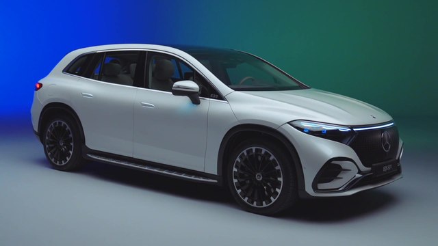 Der neue Mercedes-Benz EQS SUV - das Exterieurdesign im Studio