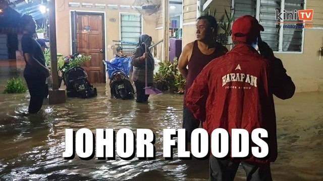 Southern Johor hit by floods