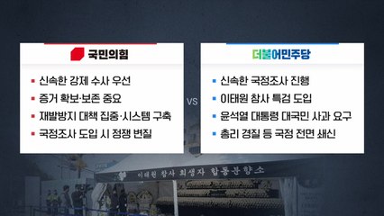 [더뉴스] 야 "책임 회피 후안무치 정권" vs 여 "괴물은 되지 말자" / YTN