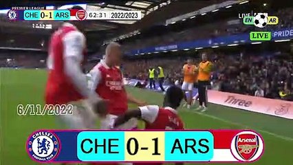Chelsea 0-1 Arsenal / آرسنال 1- 0 تشيلسي  / English Premier League 2022 / 2023  الدوري الإنجليزي الممتاز