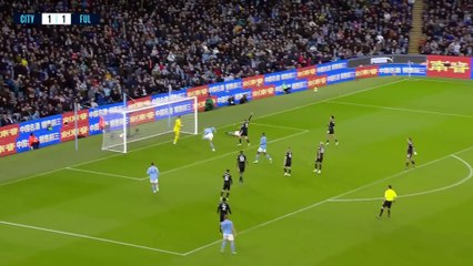 Man City 2-1 Fulham | HAALAND WINNER SEALS SUPERB VICTORY FOR 10-MAN CITY